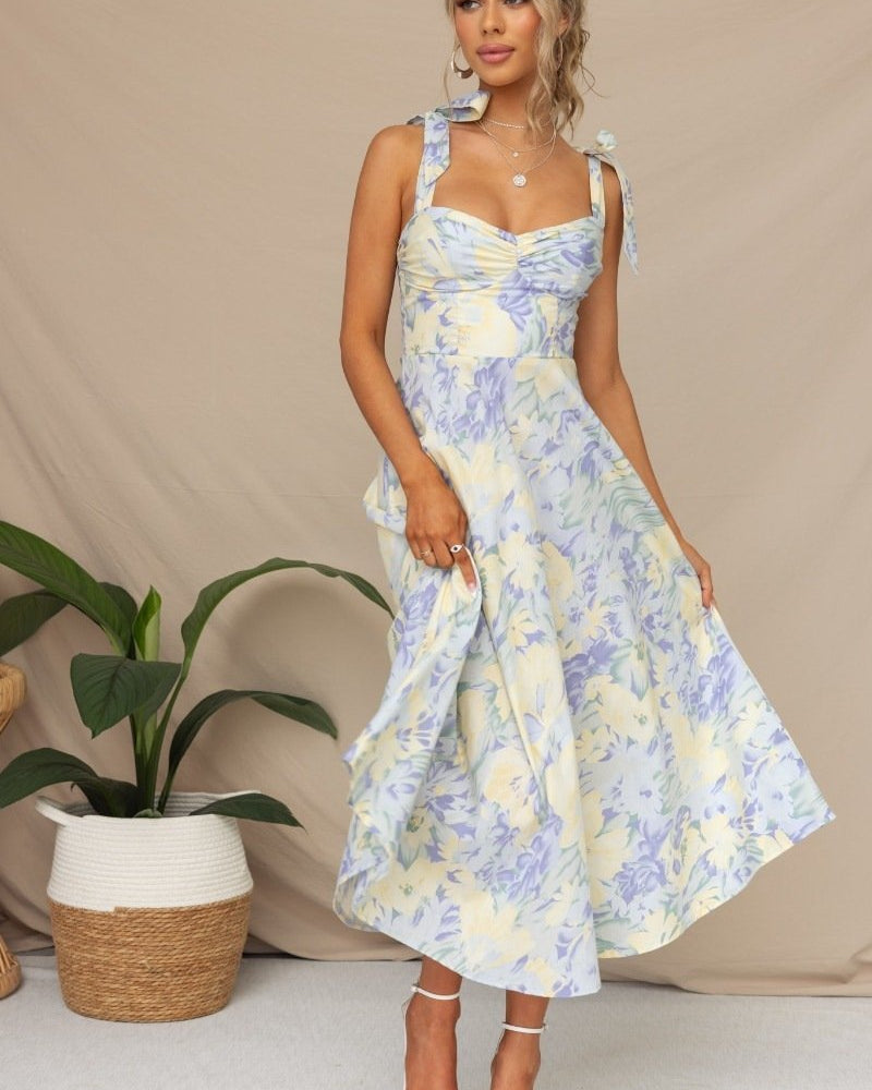Delta | A-line Midi Dress - Harper Wears