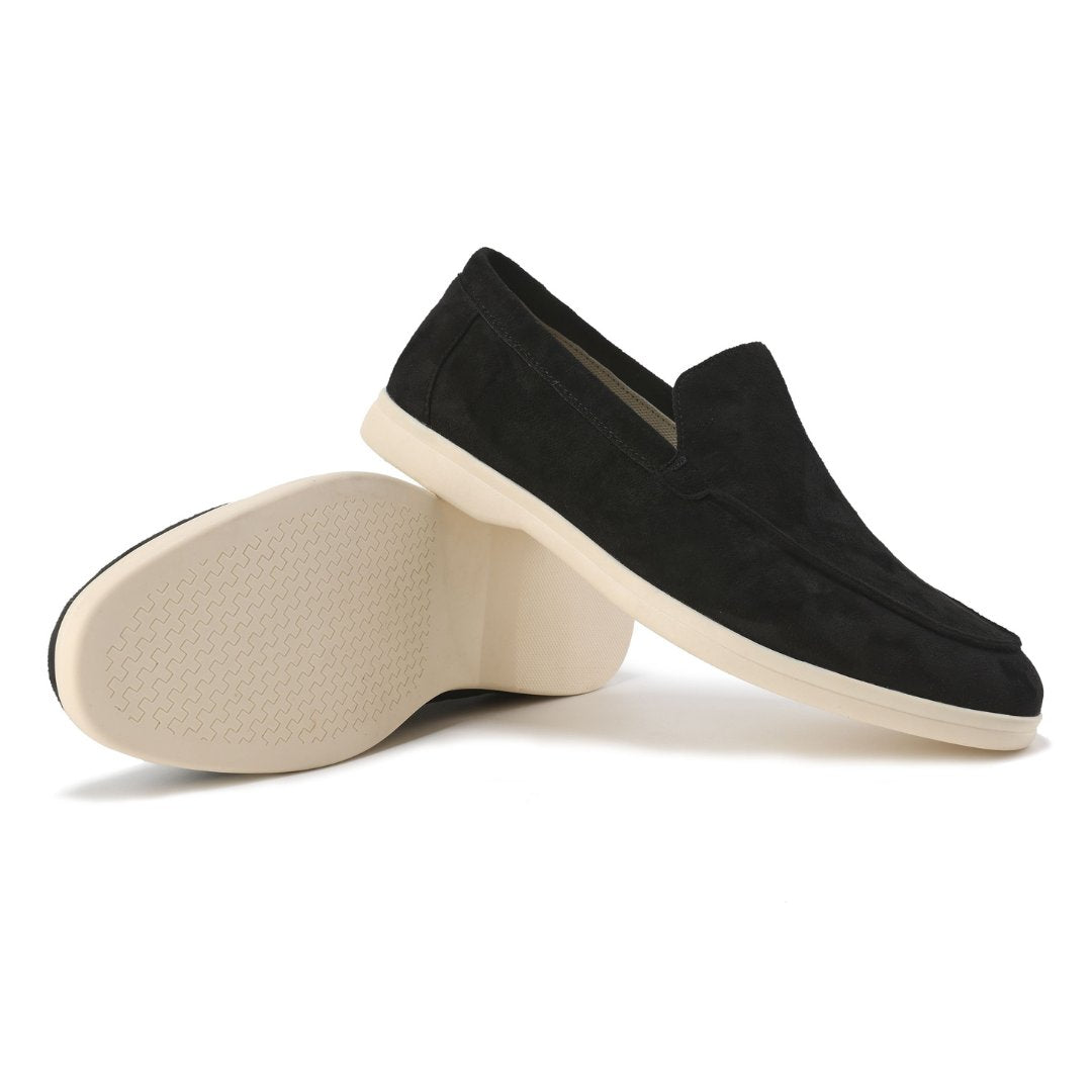 Men's Suede Loafers Slip-On Casual Comfort Shoes