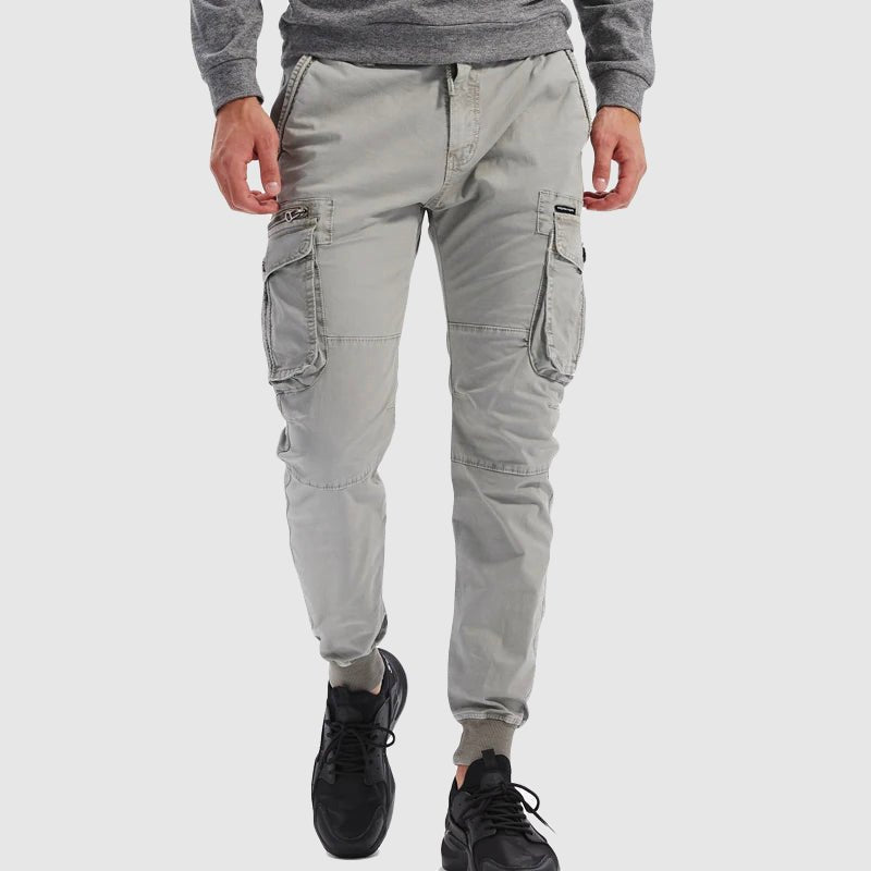 Men's Tactical Multi-Pocket Cargo Jogger Pants