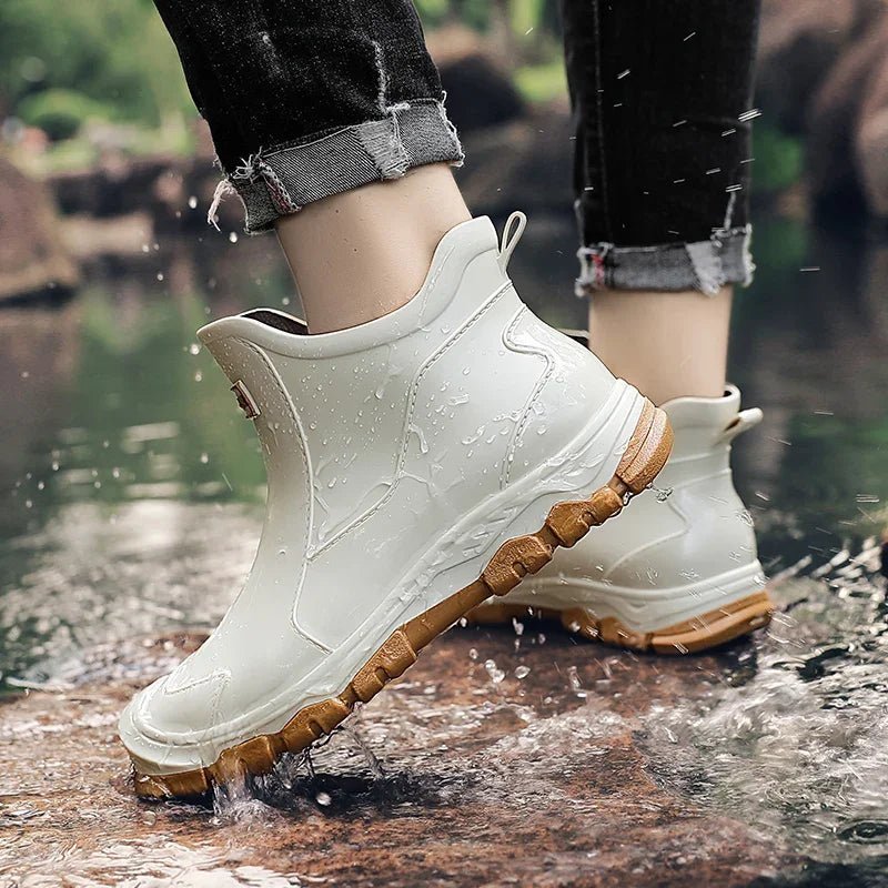 Men's Waterproof Chelsea Slip-On Ankle Boots