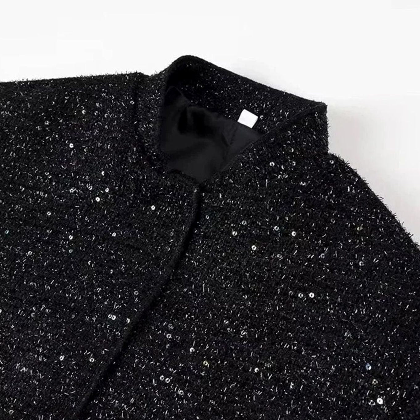 Women's City Chic Sequin Tweed Blazer Jacket