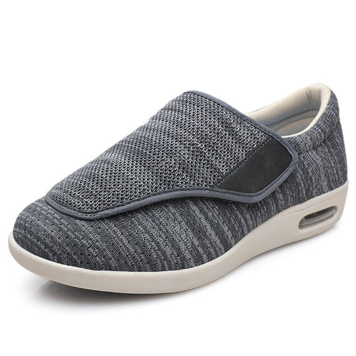 Women's Lightweight Knit Slip-On Comfort Sneakers Air Cushion Sole