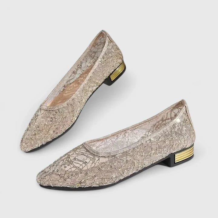 Women's Orthopedic Lace Breathable Slip-On Flats