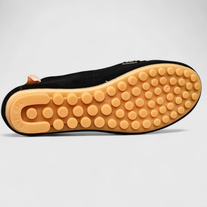 Women's Orthopedic Metal-Detail Slip-On Loafers