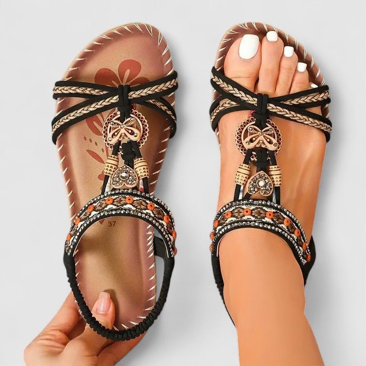 Women's Orthopedic Sandals Embellished Ankle Strap