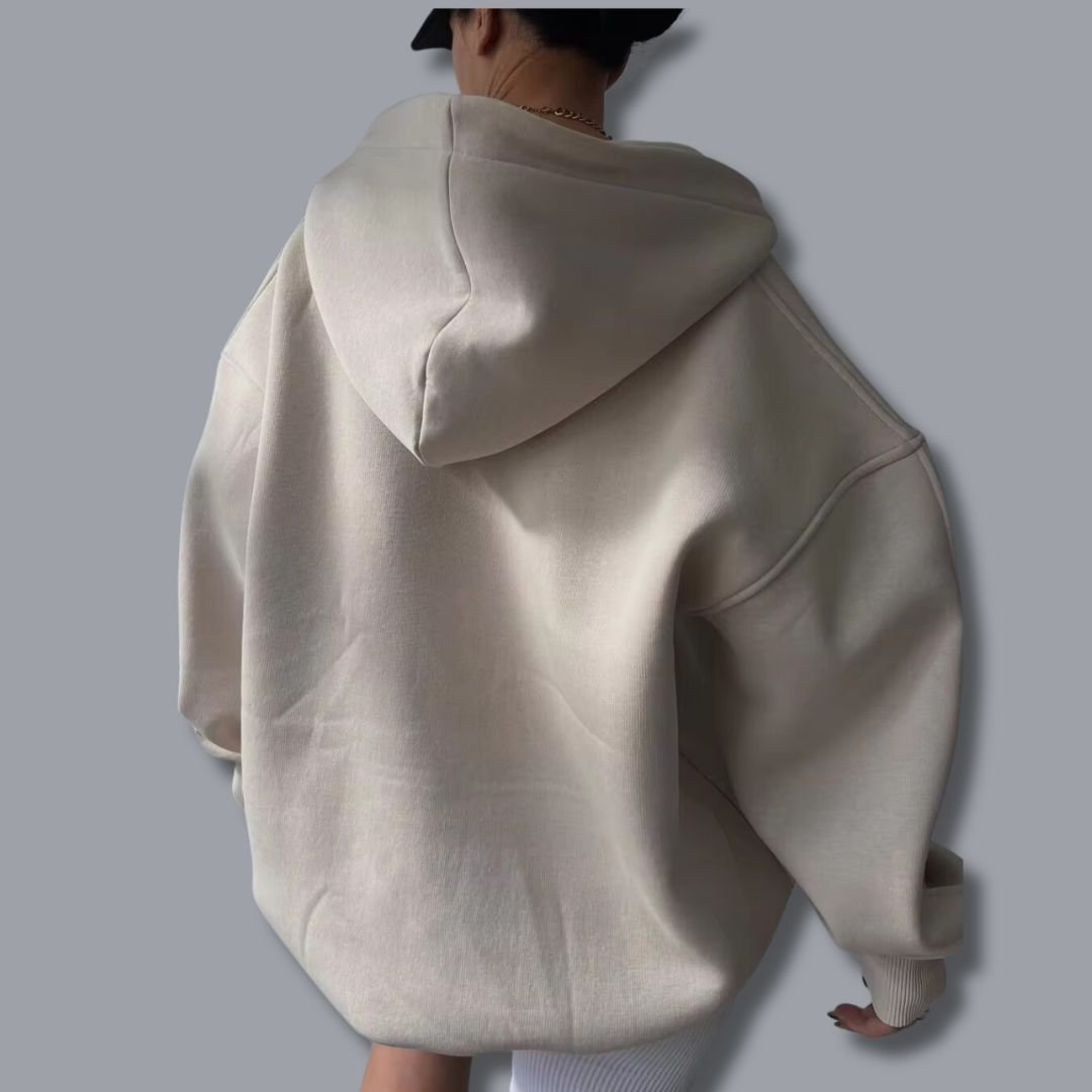 Women's Oversized Hoodie Soft Cotton Blend Relaxed Fit