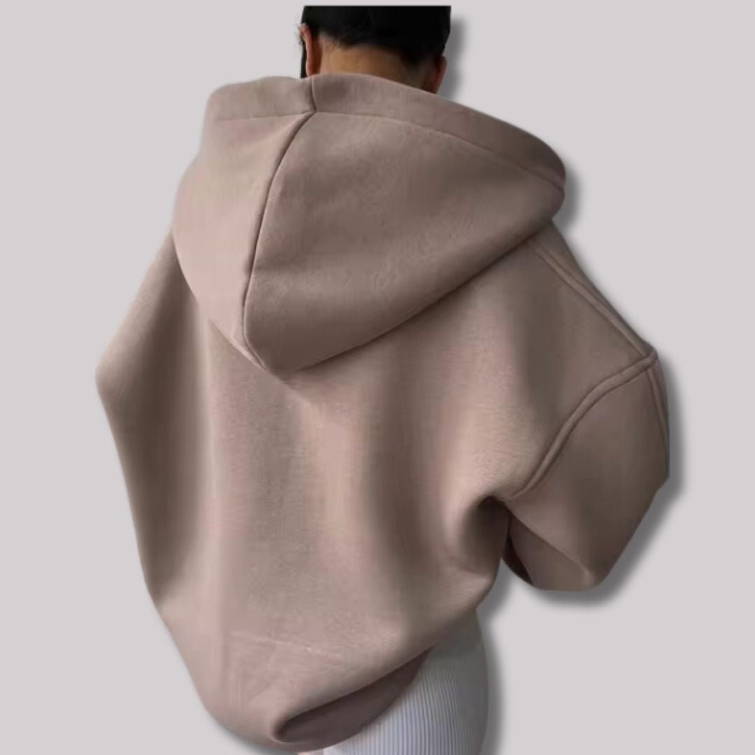 Women's Oversized Hoodie Soft Cotton Blend Relaxed Fit