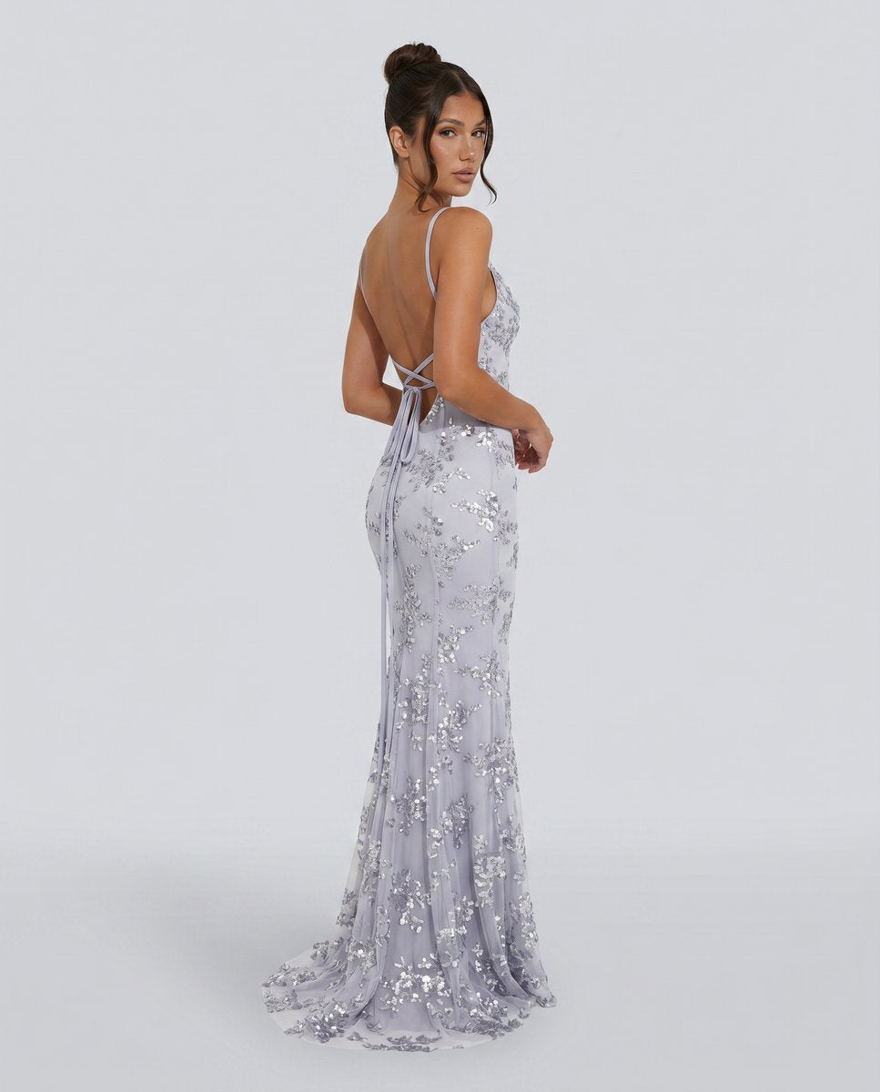 Women's Sequin Mermaid Maxi Summer Dress Jumpsuit Formal Gown