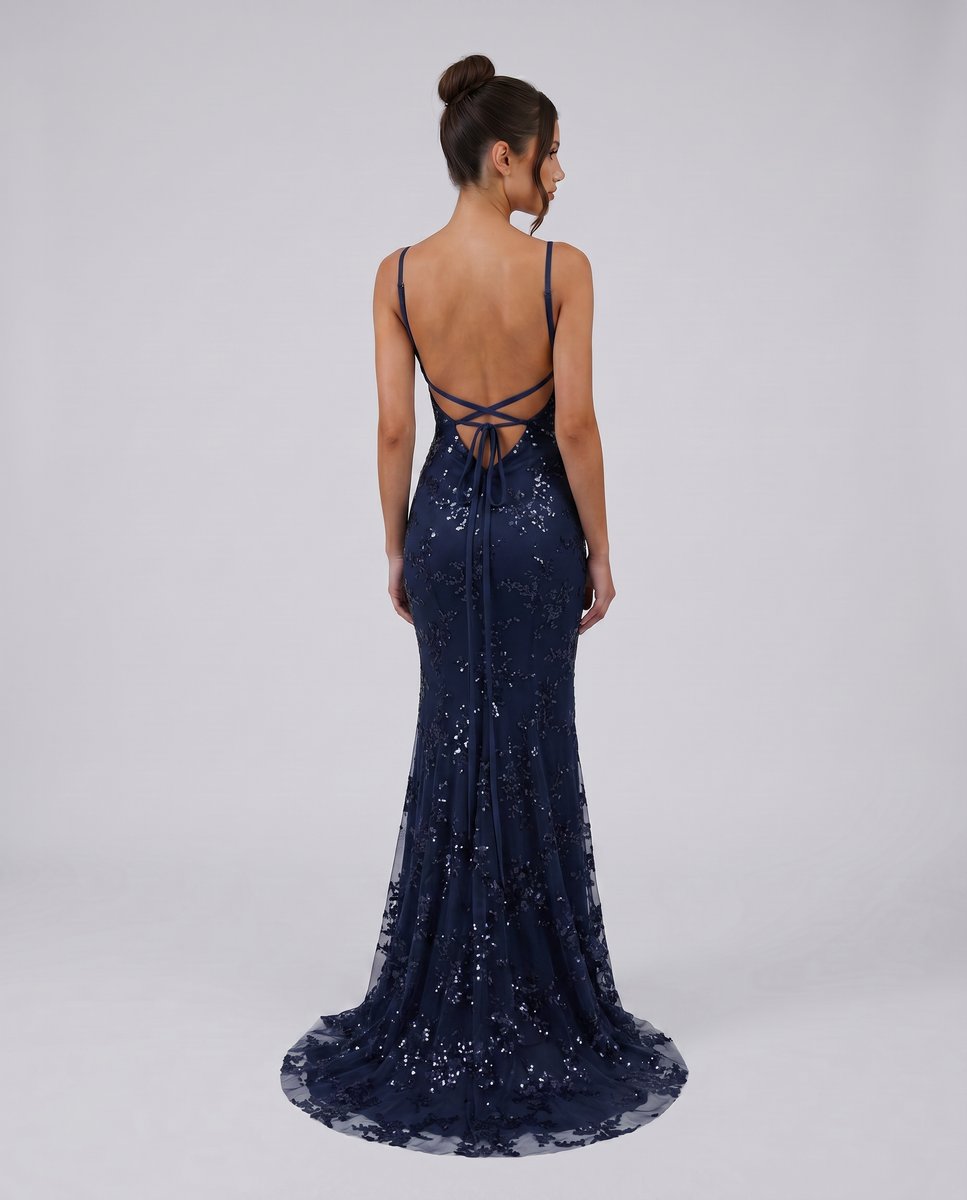 Women's Sequin Mermaid Maxi Summer Dress Jumpsuit Formal Gown