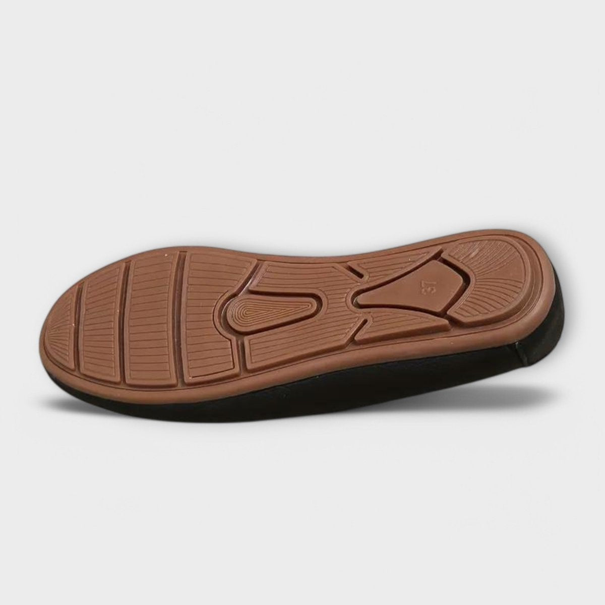 Women's Slip-On Flat Loafers Gold Chain Detail