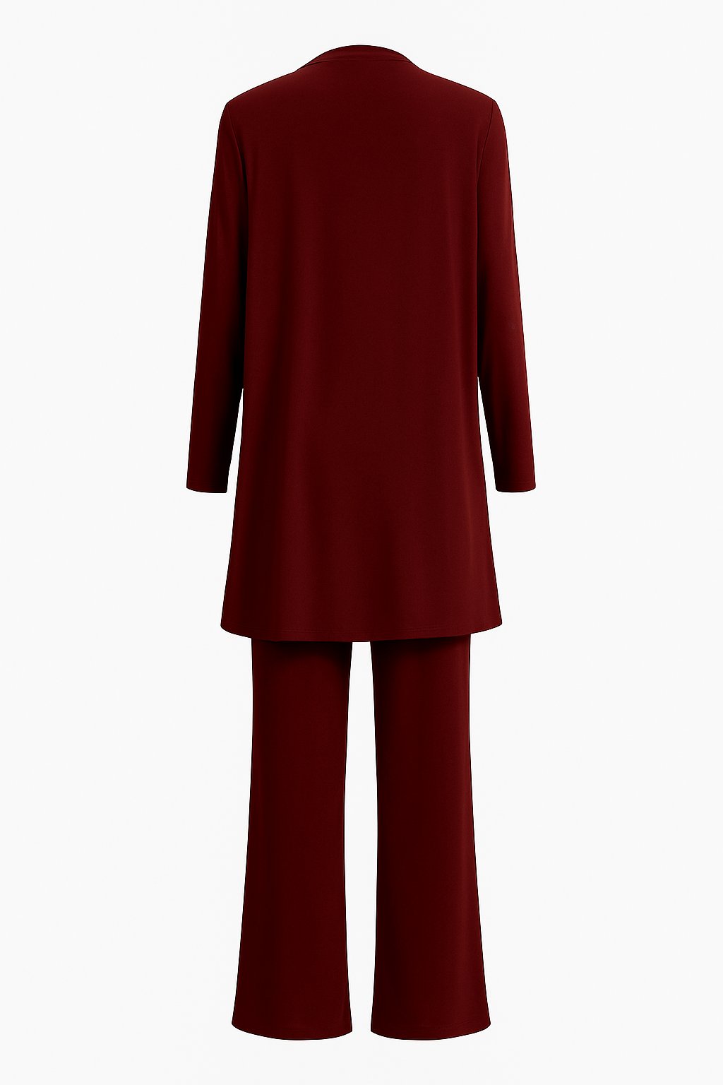 3-Piece Cardigan Set Tank Top Wide Leg Pants Matching