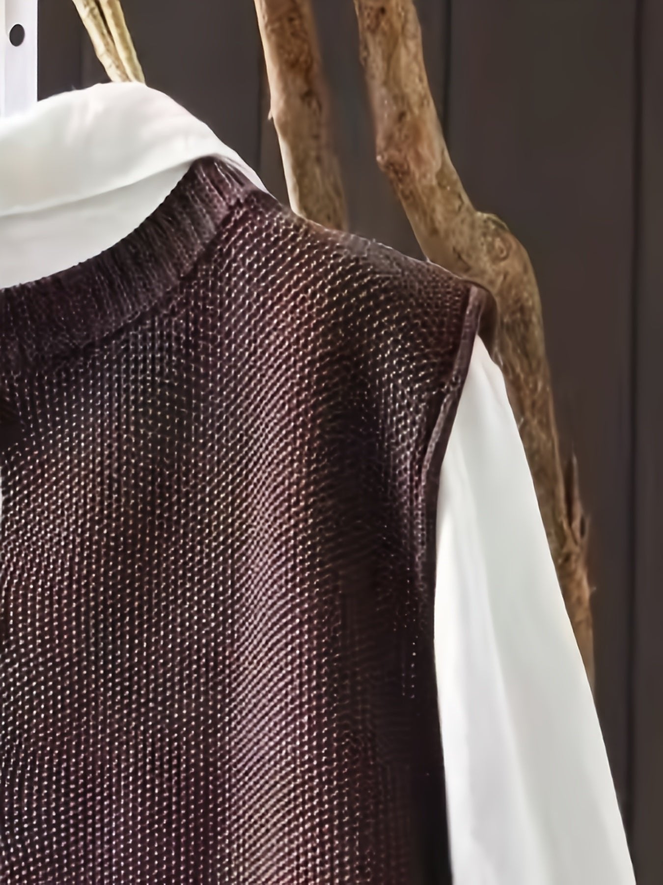 Cardigan Sleeveless Knitted Vest V-Neck Layering