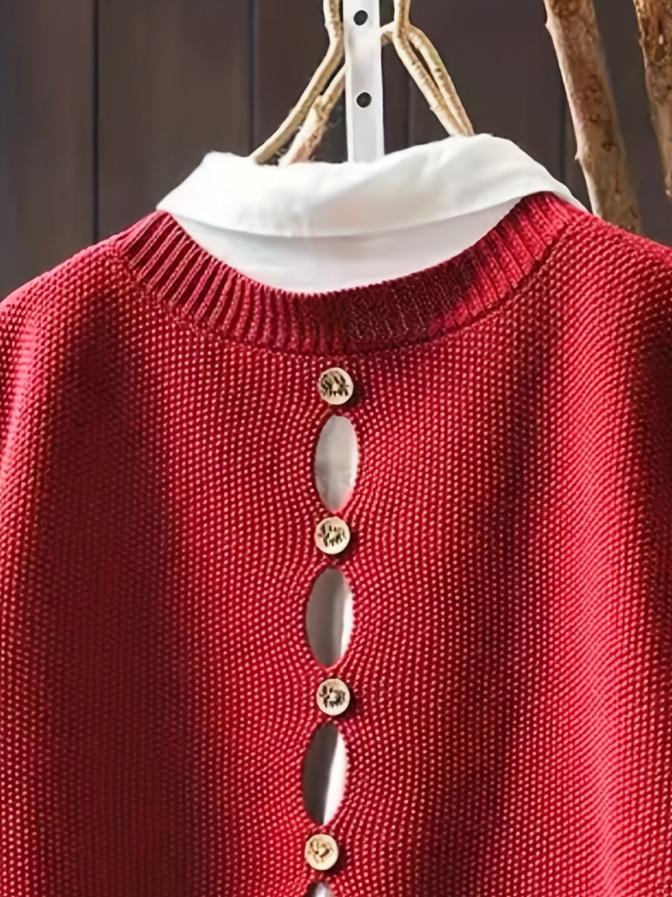 Cardigan Sleeveless Knitted Vest V-Neck Layering