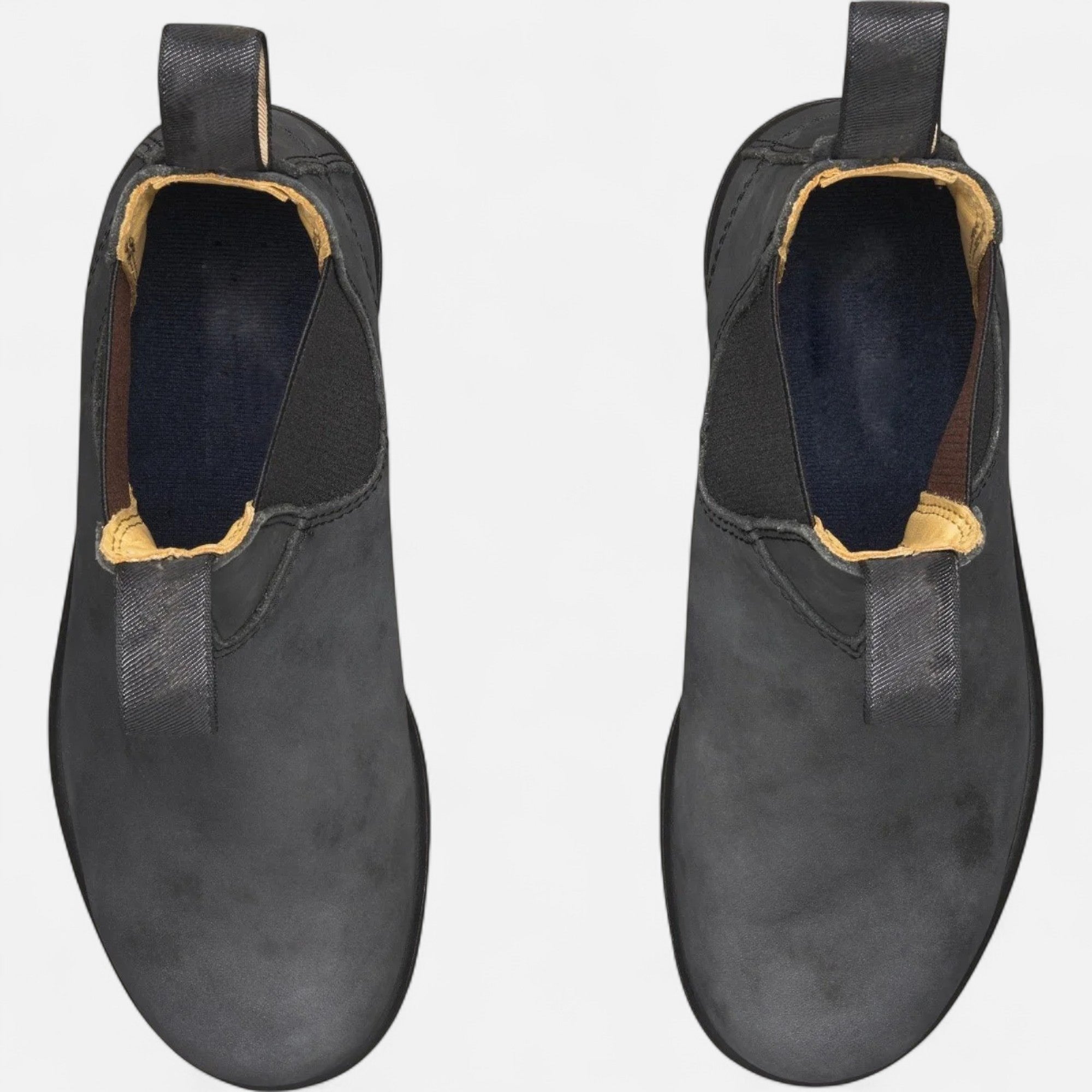 Men's Chelsea Boots Leather Slip-On Ankle Classic