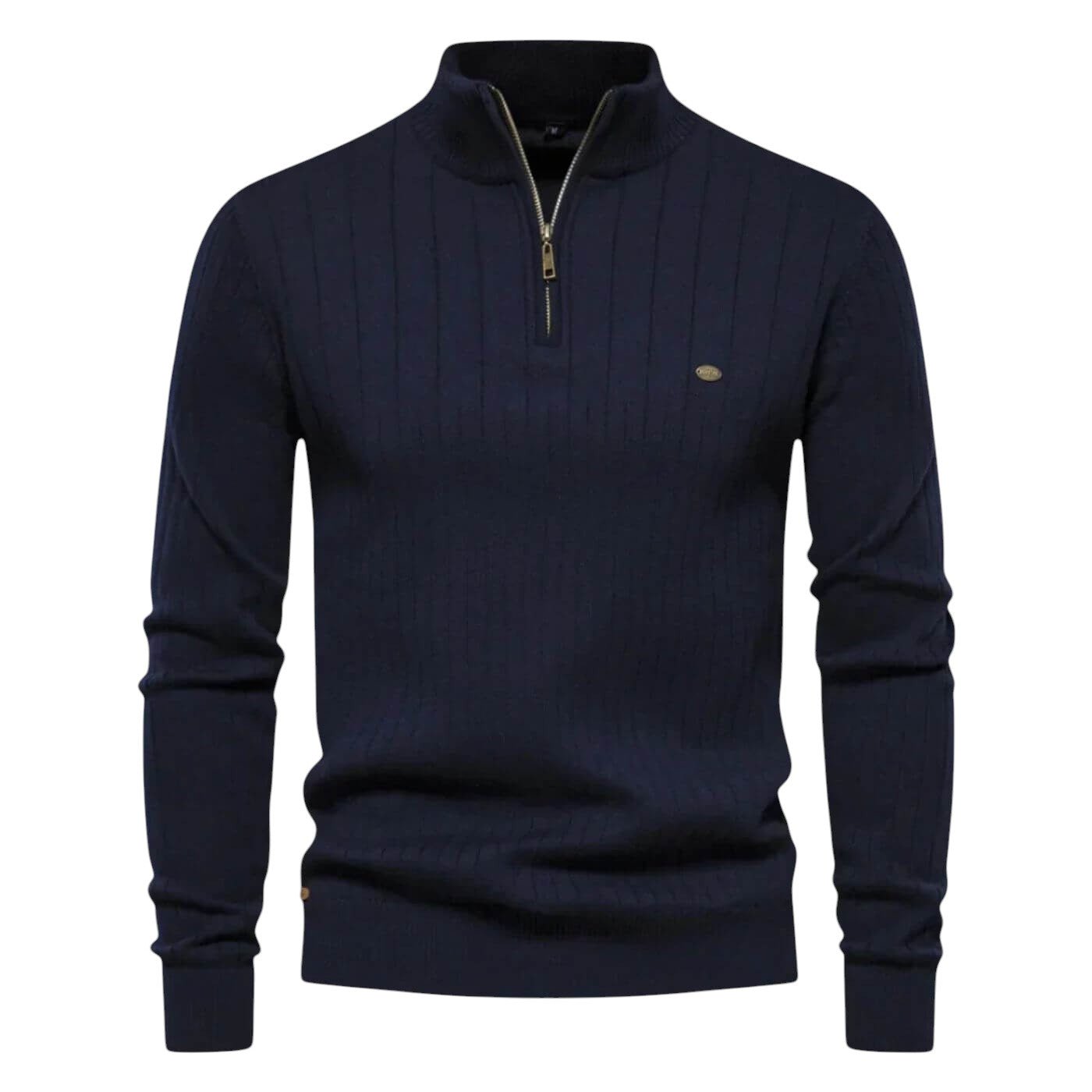 Men's Half Zip Pullover Cotton Polyester Premium Comfort