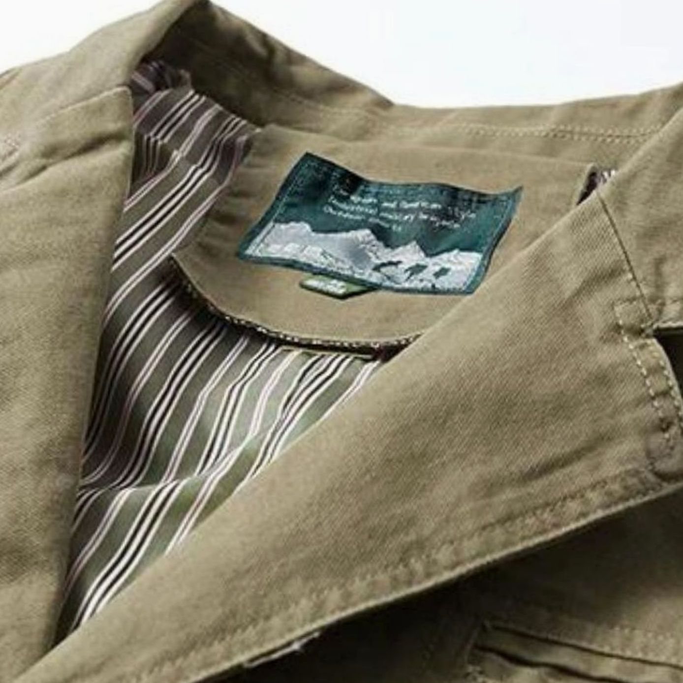 Men's Light Jacket Casual Cotton Blazer Tailored Fit