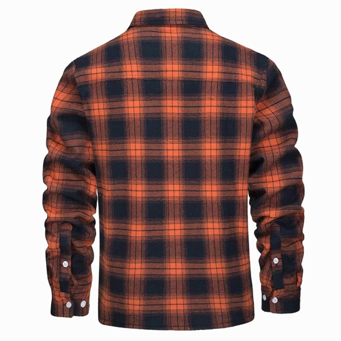 Mens Light Jacket Sherpa Lined Plaid Shirt Jacket