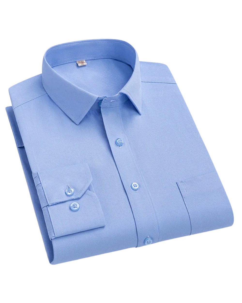 Men's Office Shirt Long Sleeve Cotton Blend Business