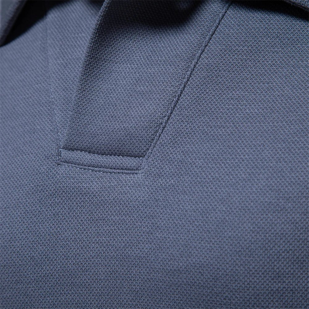 Men's Polo Sweater Long Sleeve Knit Pullover Classic