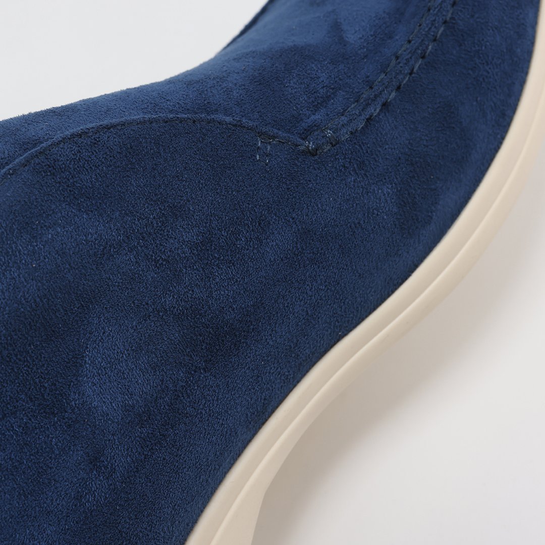 Men's Suede Chukka Boots Slip-On Ankle Height Casual