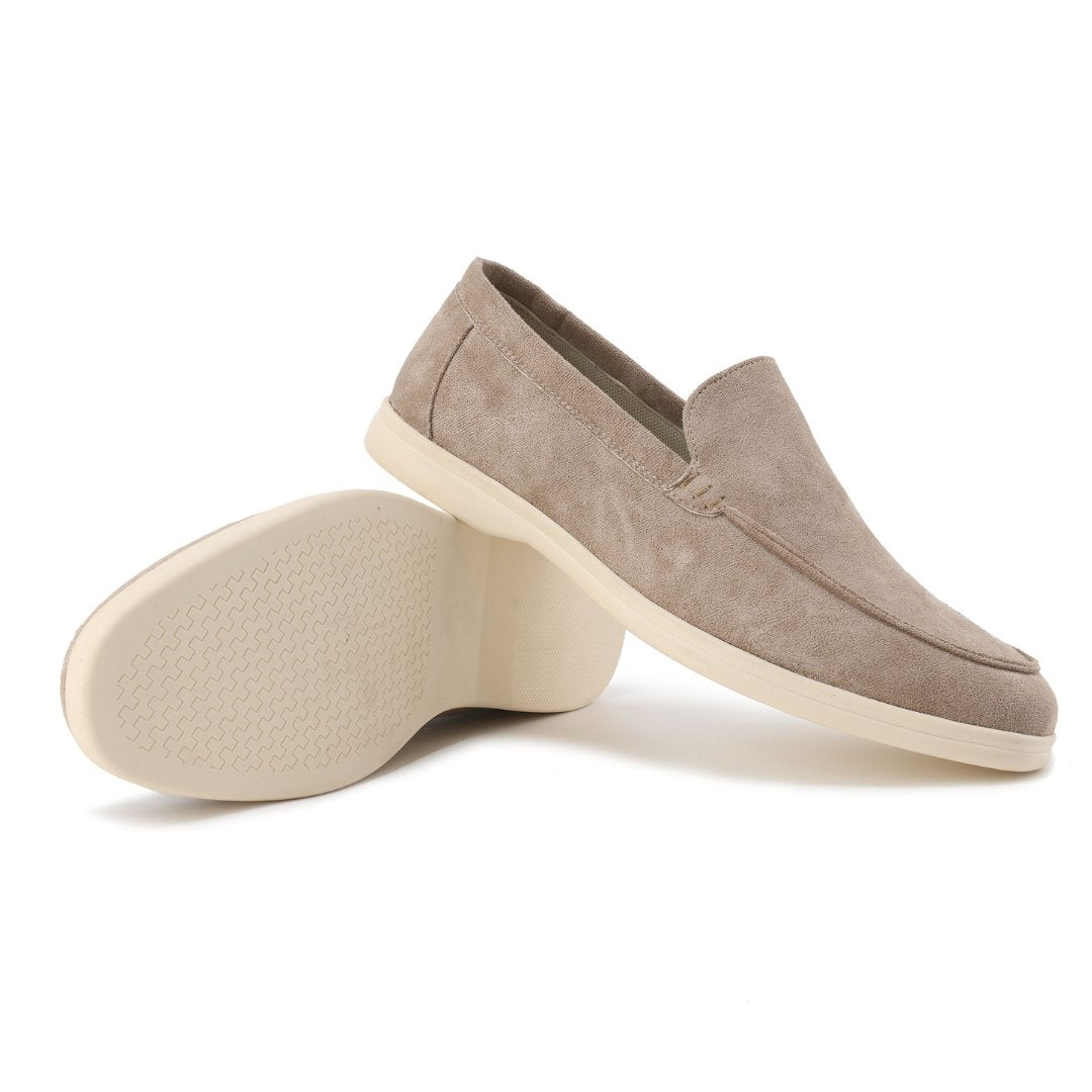 Men's Suede Loafers Slip-On Casual Comfort Shoes