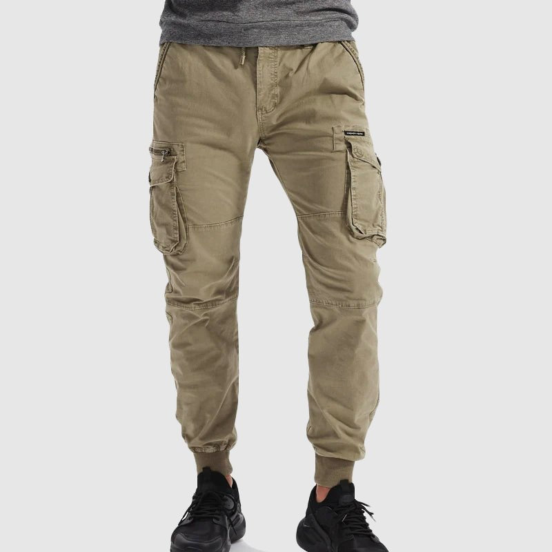 Men's Tactical Multi-Pocket Cargo Jogger Pants