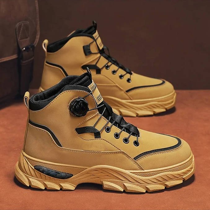 Men's Work Boots Dial Lock Heavy Duty Protection
