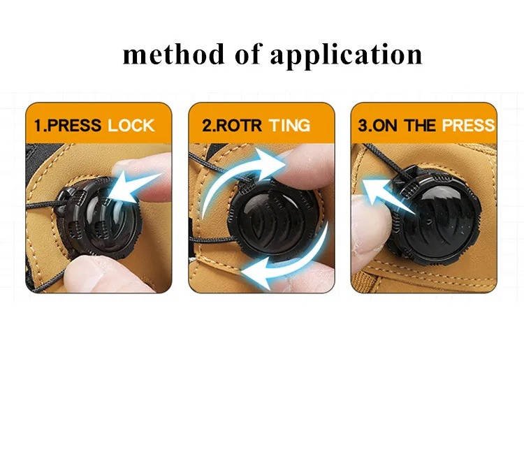Men's Work Boots Dial Lock Heavy Duty Protection