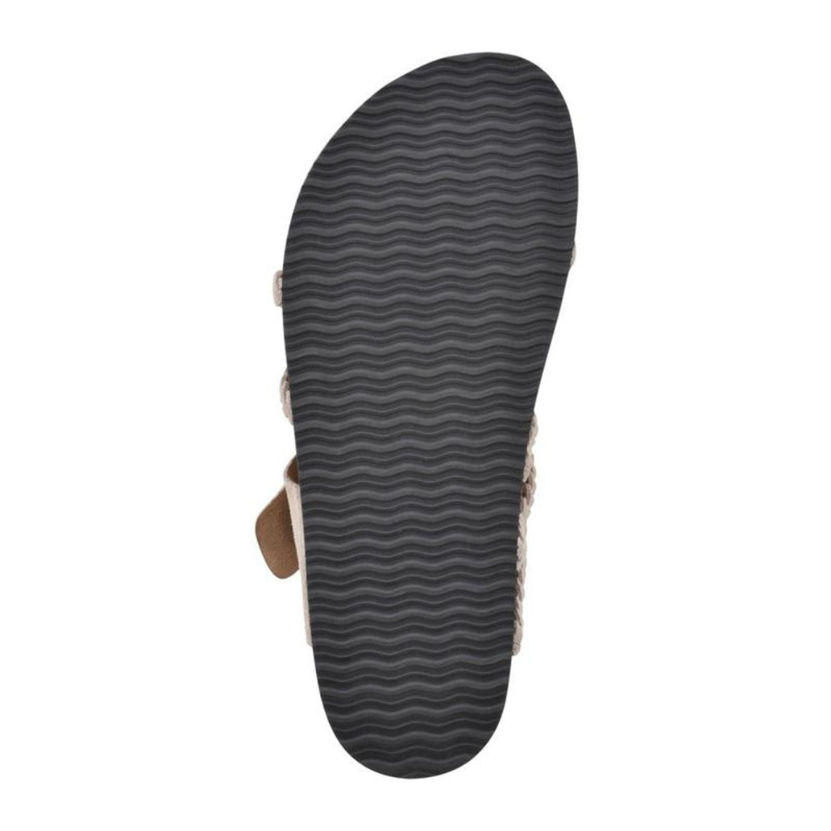 Women's Braided Suede Comfort Sandals Cork Footbed Toe-Loop