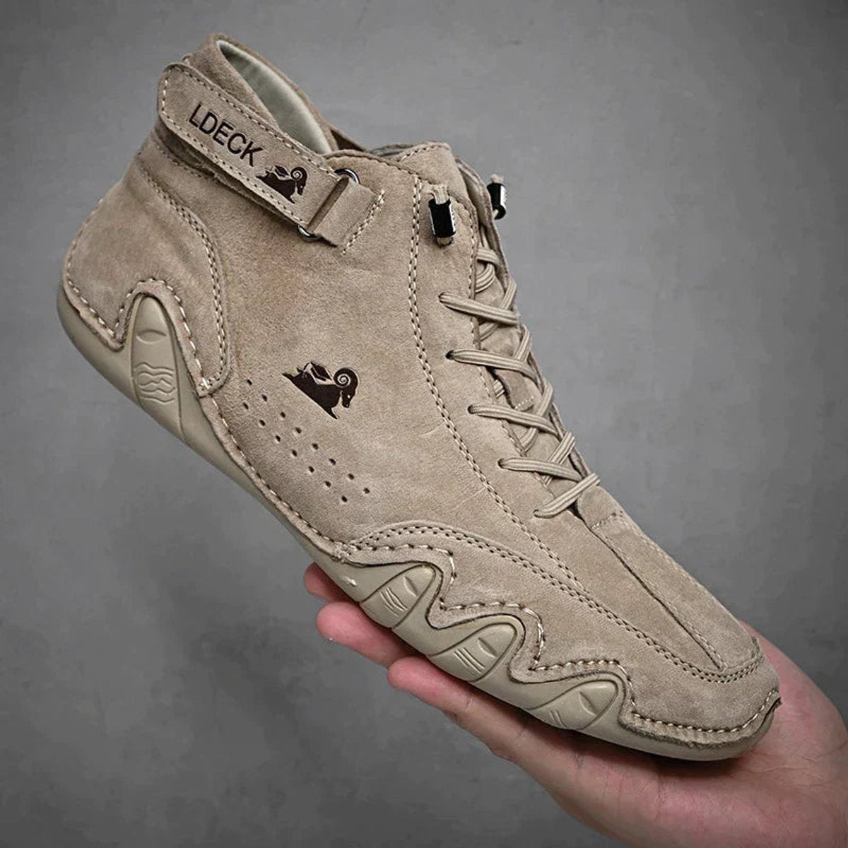 Women's Comfort Sneakers Lace-Up Leather Ankle Boots