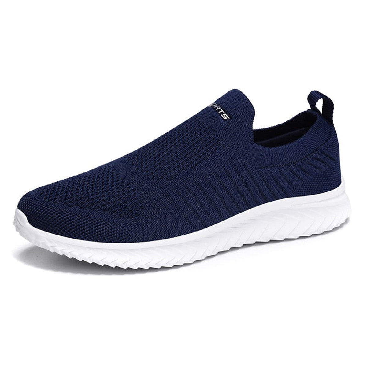 Women's Ergonomic Cushioned Slip-On Comfort Sneakers - Blue