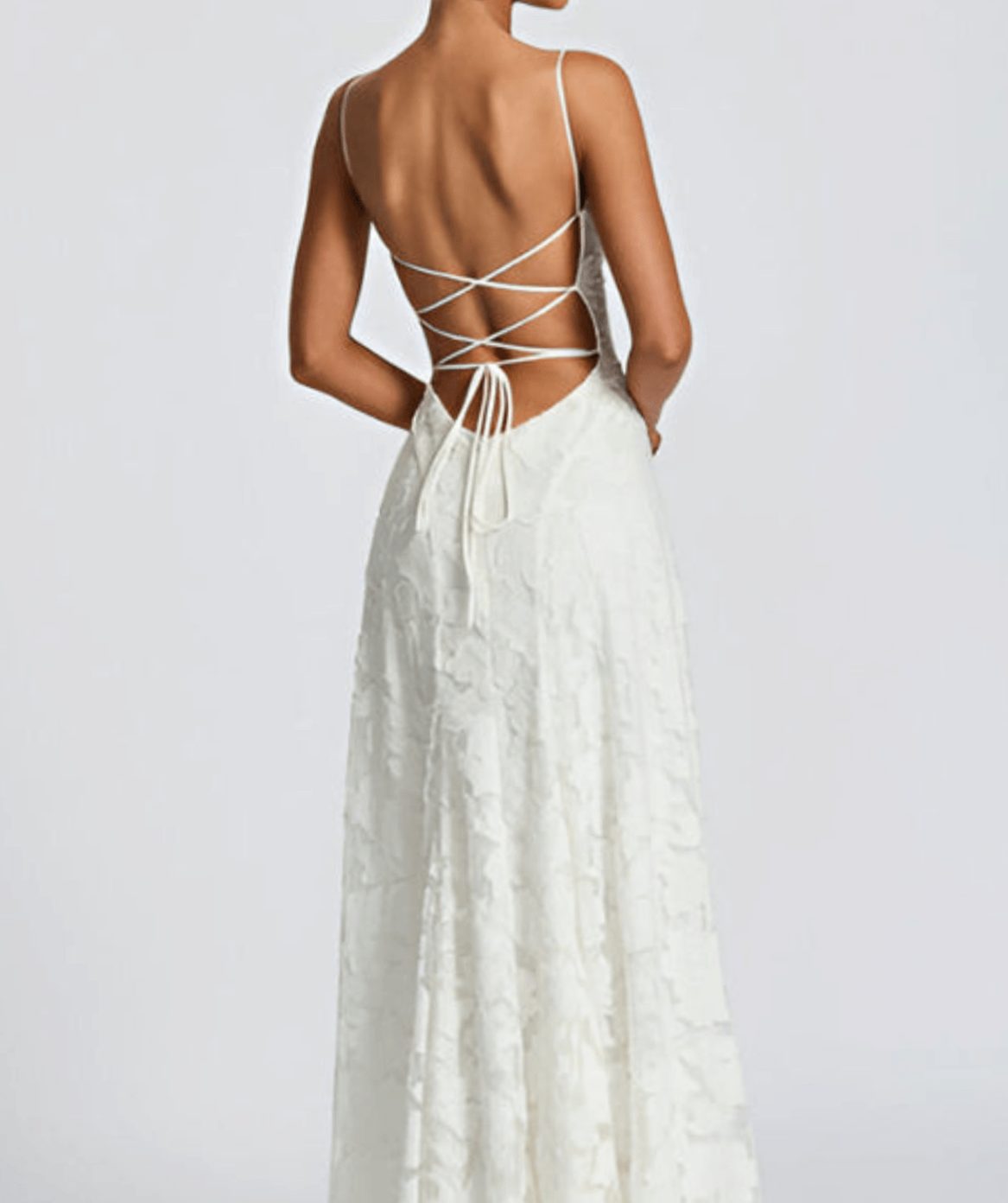 Women's Floral Spaghetti-Strap Sleeveless Maxi Dress