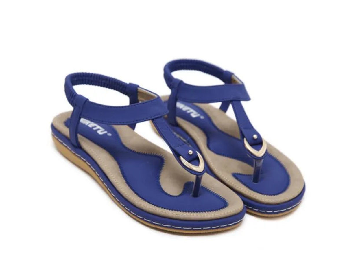 Women's Orthopedic Arch-Support Comfort Sandals Elasticated T-Bar