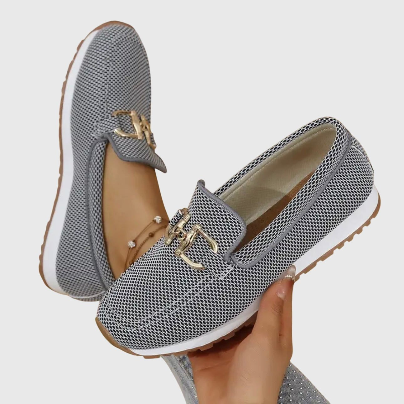 Women's Orthopedic Horsebit Slip-On Loafers