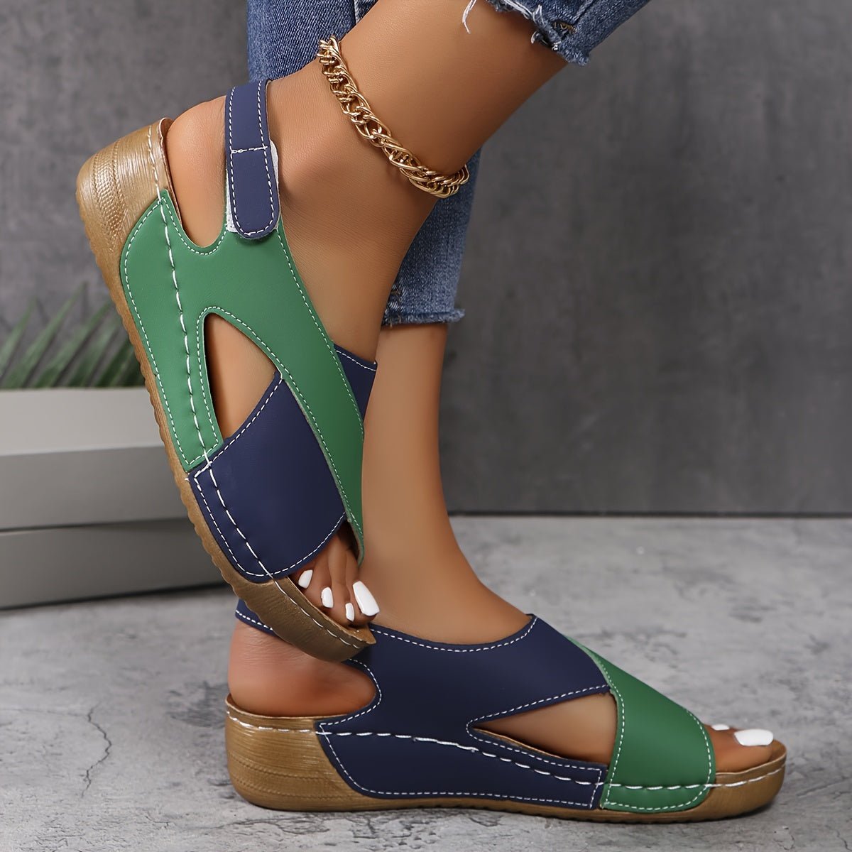 Women's Orthopedic Platform Wedge Sandals