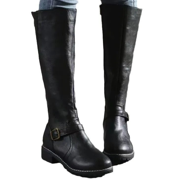 Women's Orthopedic Premium Leather Knee-High Boots