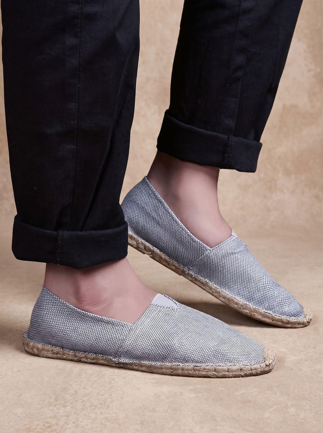 Women's Orthopedic Slip-On Canvas Espadrille Flats
