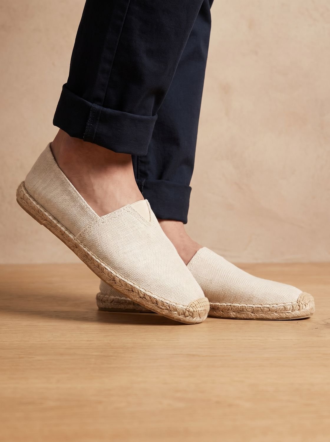 Women's Orthopedic Slip-On Canvas Espadrille Flats