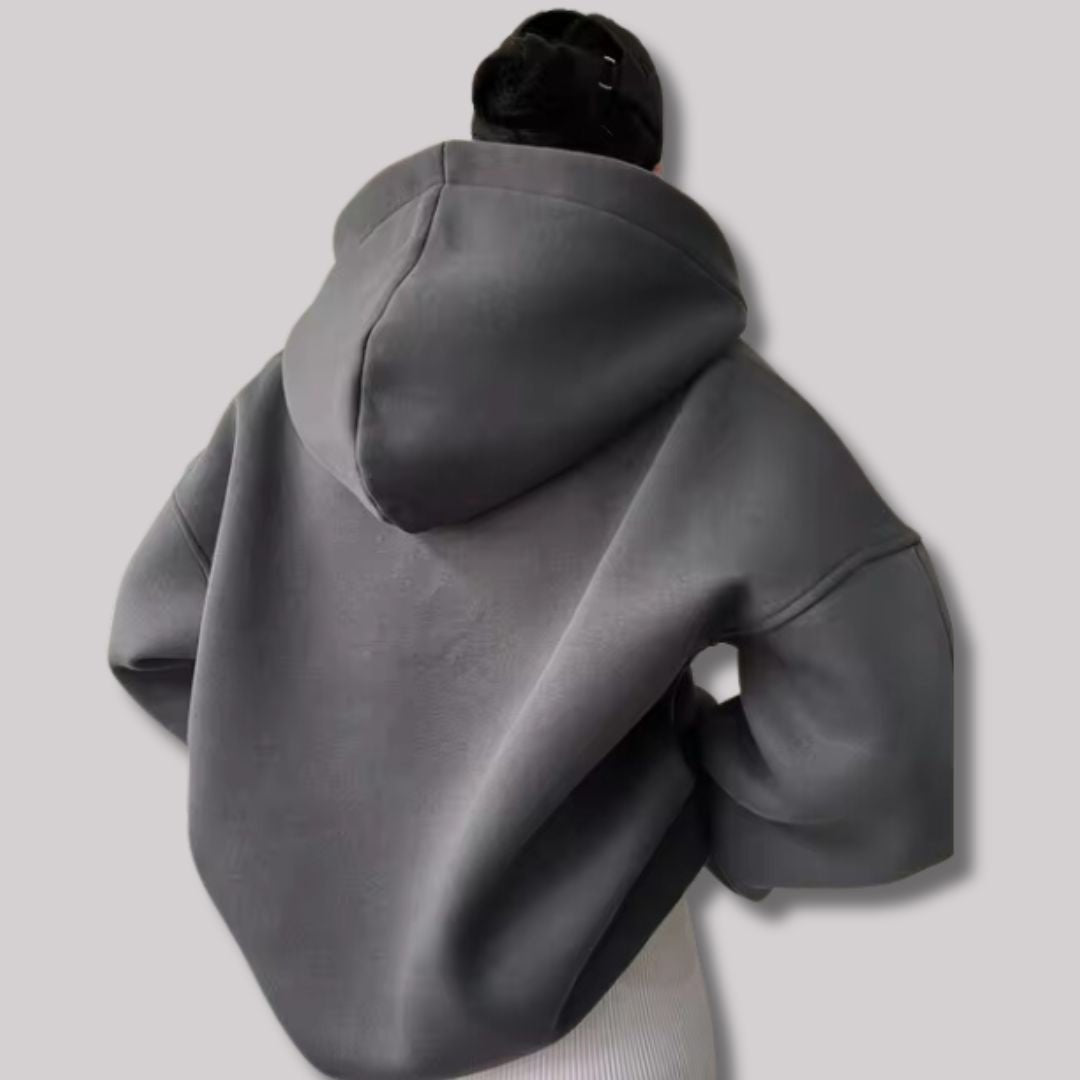 Women's Oversized Hoodie Soft Cotton Blend Relaxed Fit