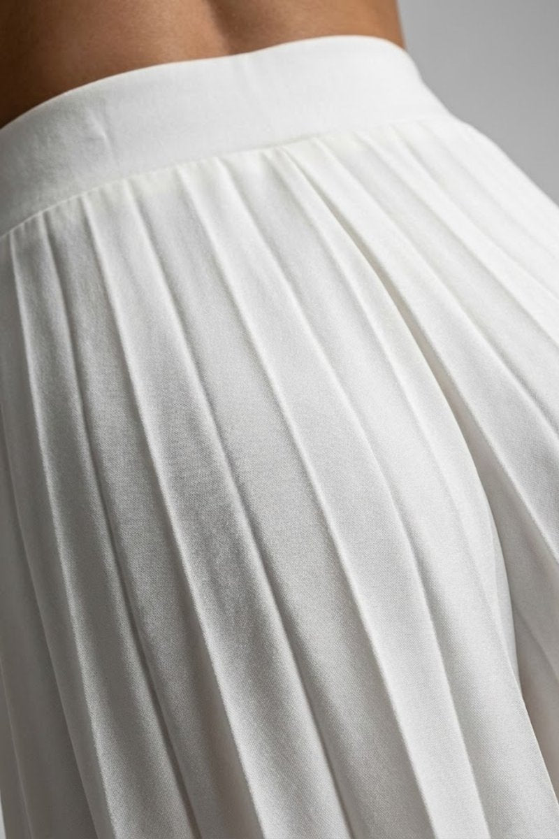 Women's Pleated Wide-Leg Sleeveless Summer Dress Jumpsuit