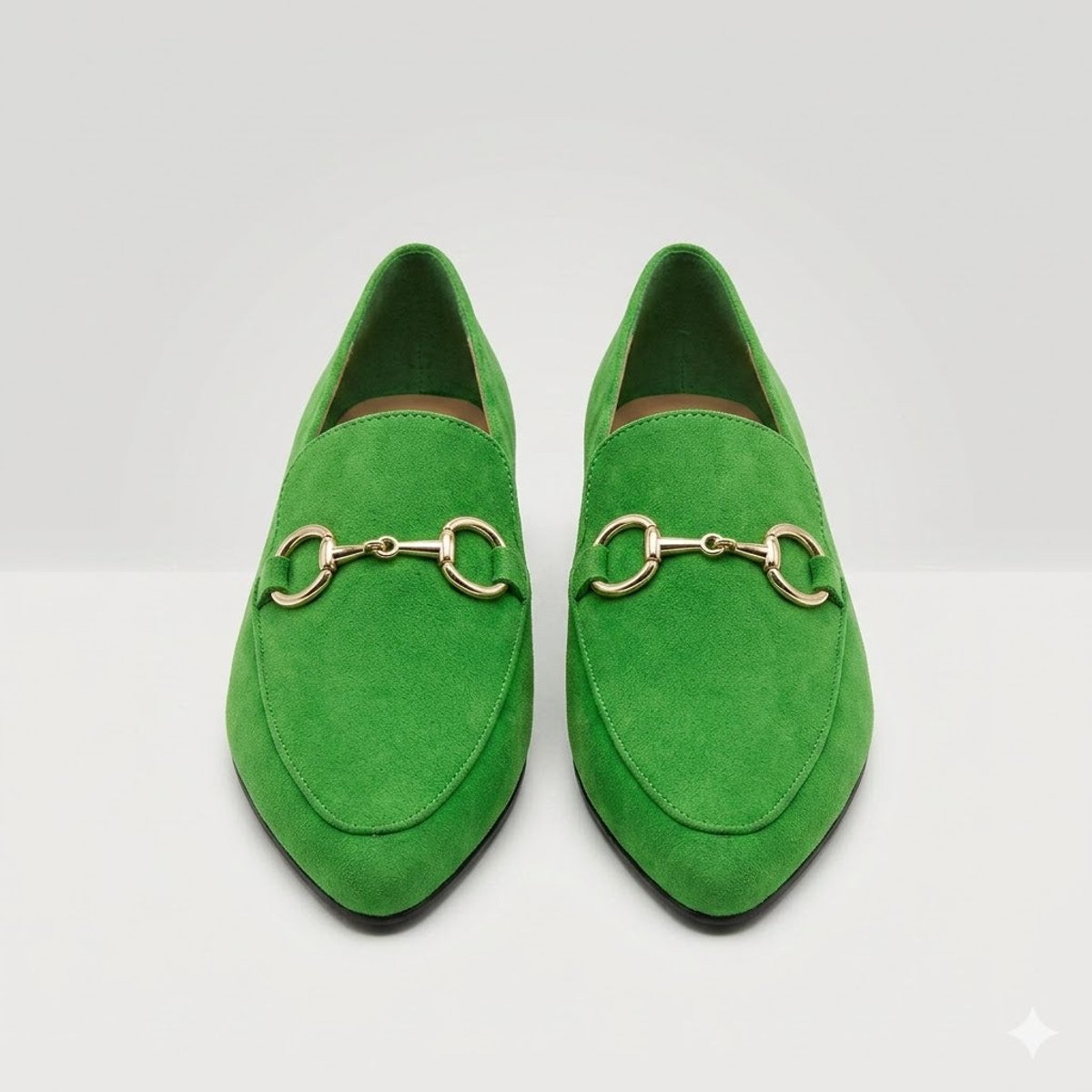 Women's Suede Slip-On Horsebit Loafers Everyday Comfort Flat Shoes