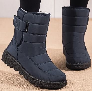 Women's Waterproof Quilted Winter Ankle Snow Boots